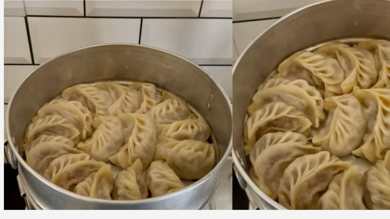 Mitho mitho homemade #porkmomo🤤😋