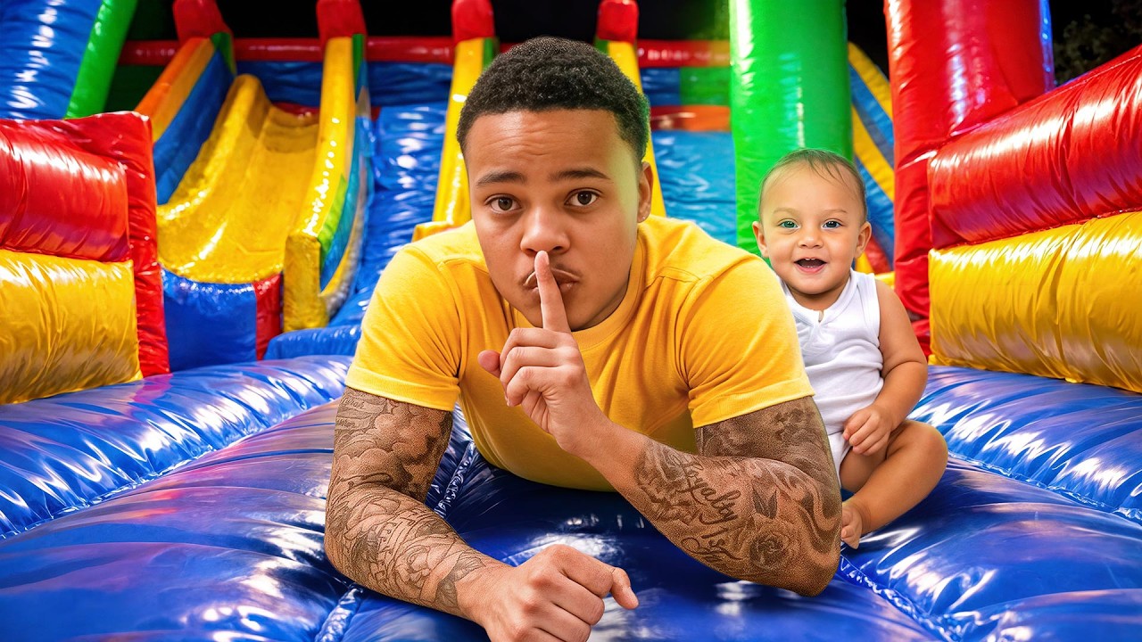 I Took My Toddler To The World's Biggest Bounce House..