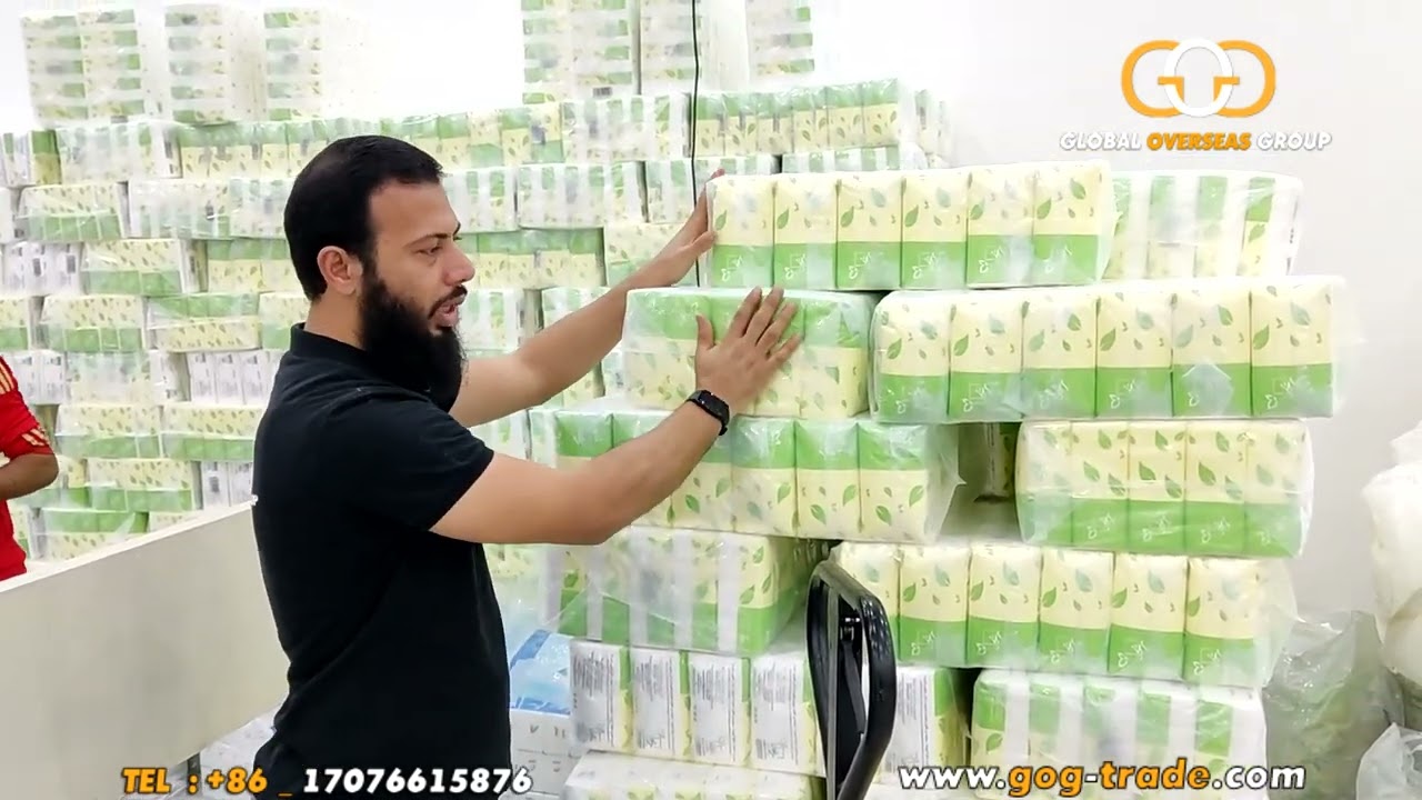 تركيب وتشغيل مصنع مناديل ورقية في جيزان - السعودية
