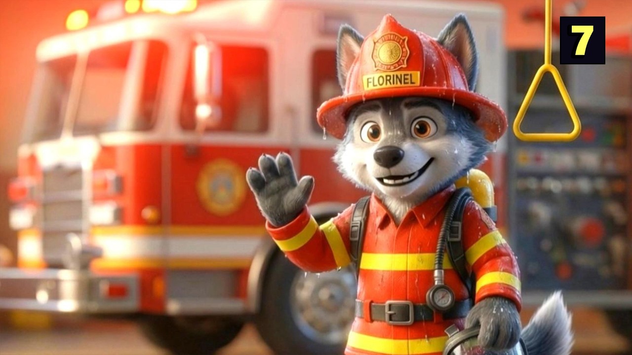 Pompierul Florinel 🚒 - Nino Nino! Ep. 7: B&acirc;rlogul &icirc;n Flăcări | C&acirc;ntec Animat
