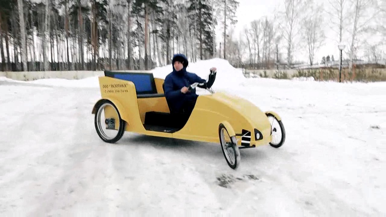Велорикша VeloCab и веловездеход Jumbo