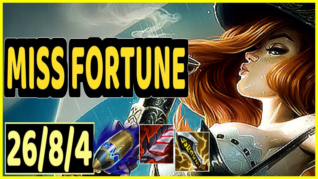 MISS FORTUNE VS TWITCH - 26/8/4 KDA ADC GAMEPLAY