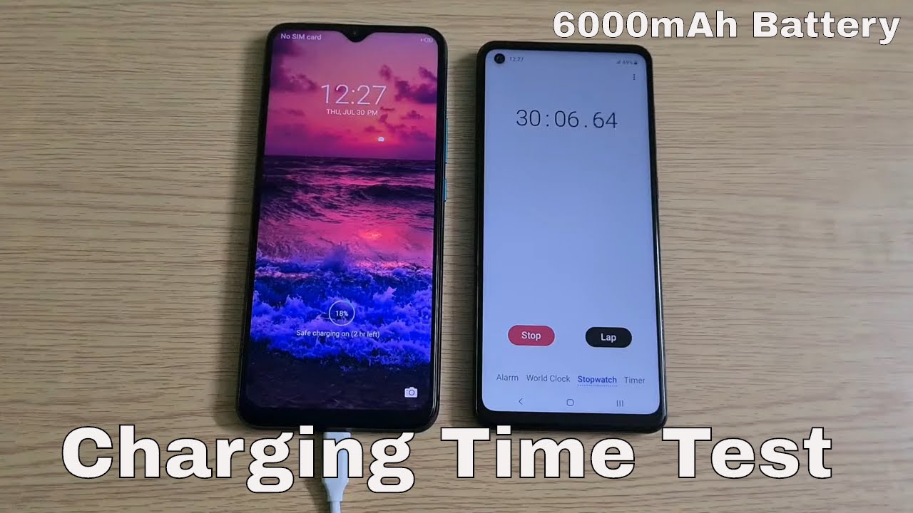 Infinix Smart 4 Plus 6000mAh Battery Charging Time Test