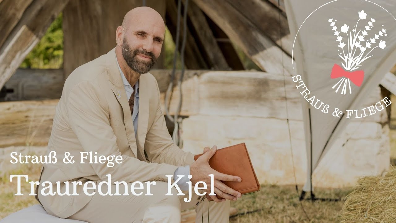 Trauredner Kjel aus Berlin  I Strauß & Fliege