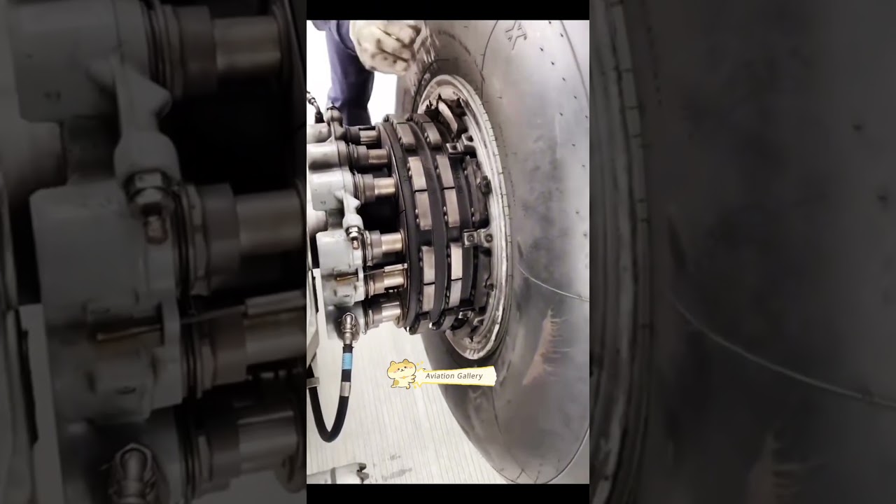 How To Work Airplane Brake System | Aircraft Brake System Maintenance