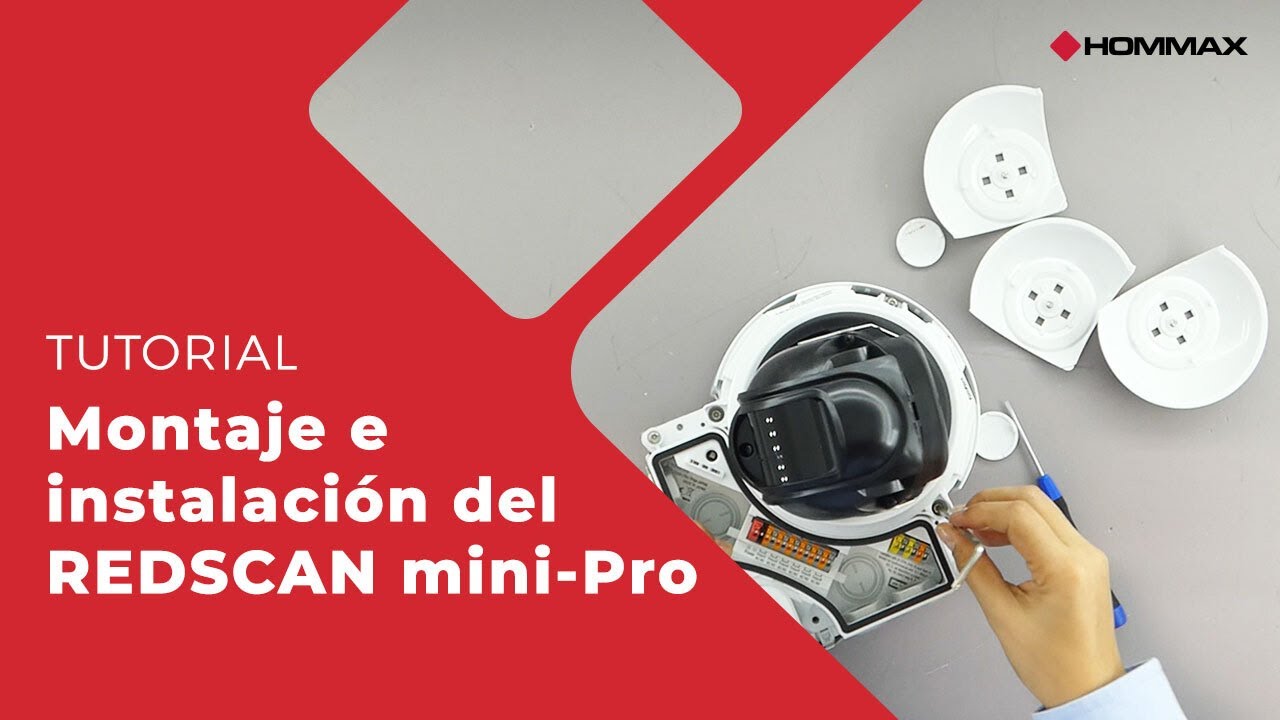 Tutorial Montaje e instalación REDSCAN mini-Pro de Optex | Hommax