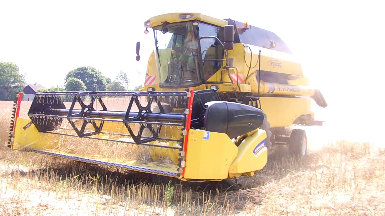 Żniwa 2015 Rzepak New Holland TC 5070 & Zetor 6341