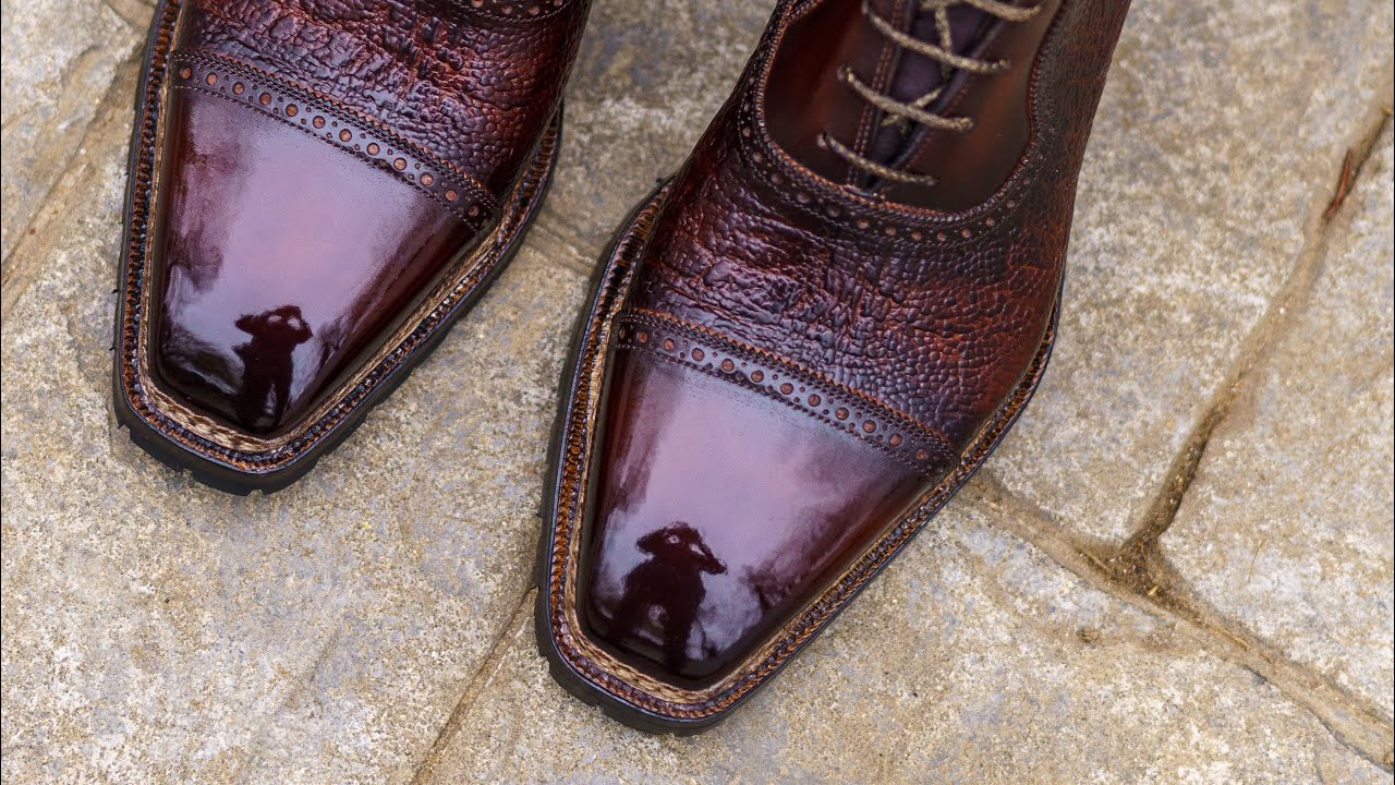 Antonio Meccariello Horween shell cordovan split toe derby, centurion, oxfords, loafers and boots