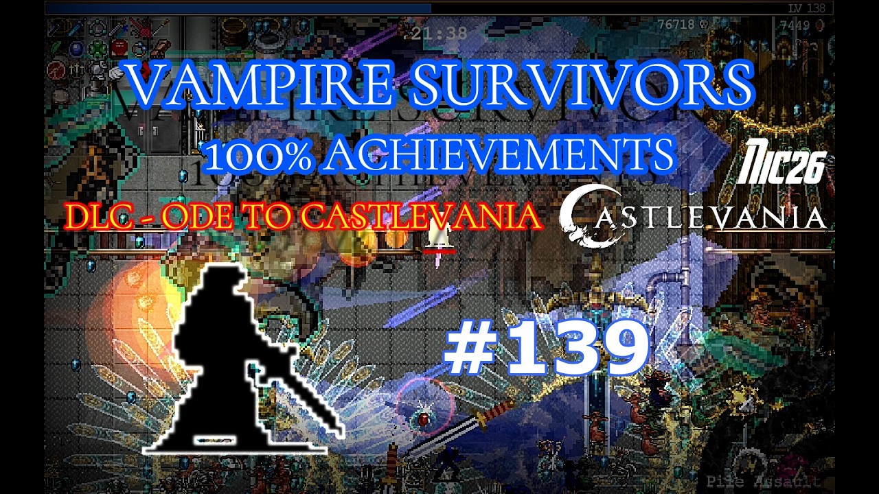 Vampire Survivors - 139 Unlock Hugh Baldwin (Secrets Castlevania DLC 1.14; P-8)