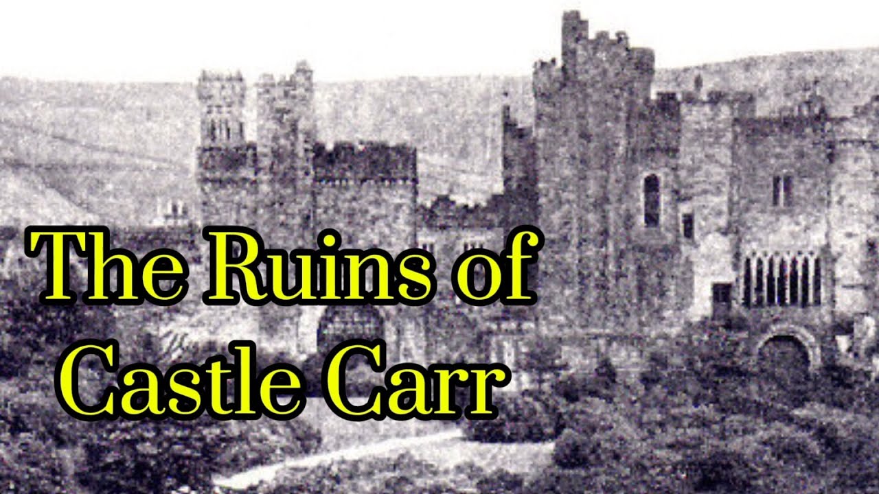 The Ruins and Fountains of Castle Carr. Luddenden Dean. Halifax