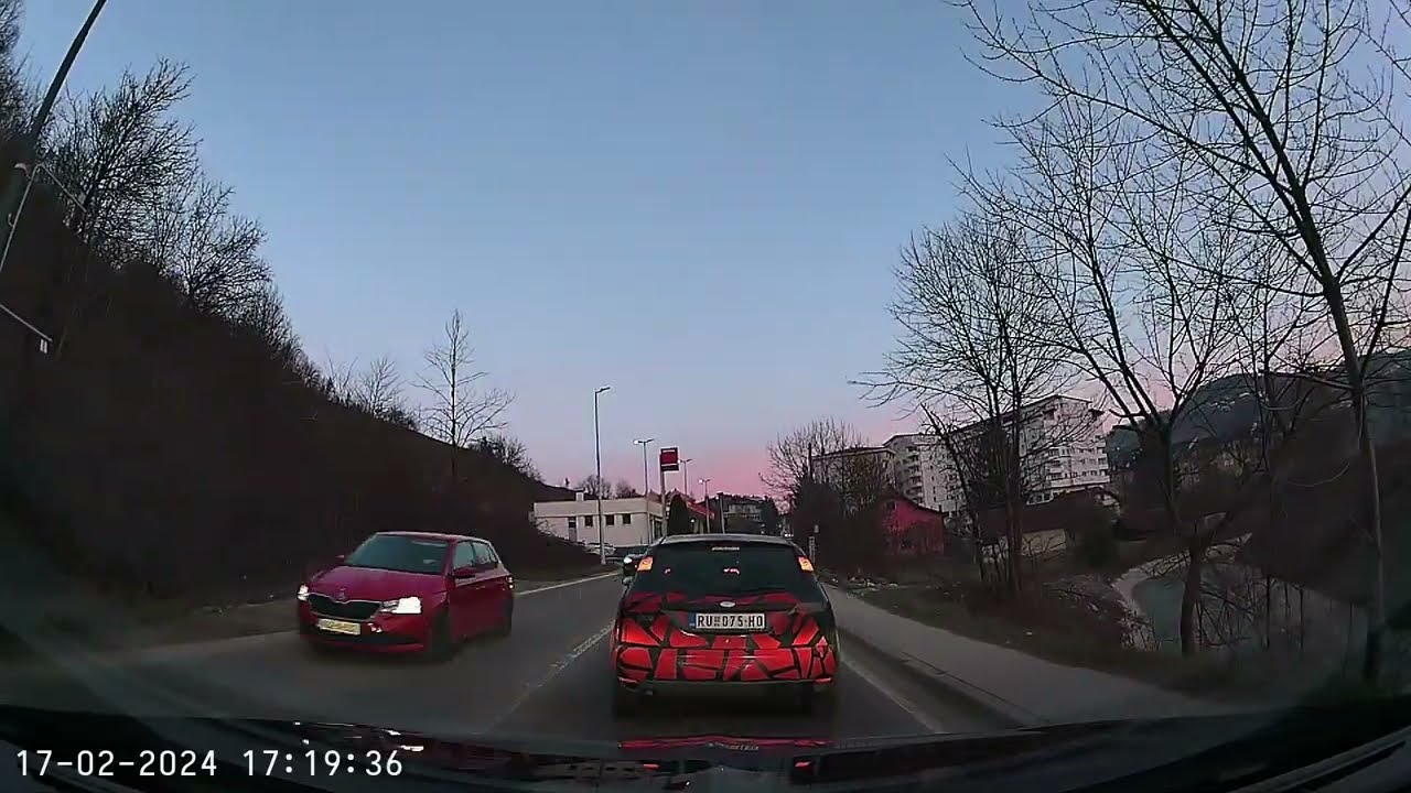 Vožnja: Visoko - Sarajevo #february #2024 #visitbosnia #visitsarajevo #dashcam #onboardcam #bosnia
