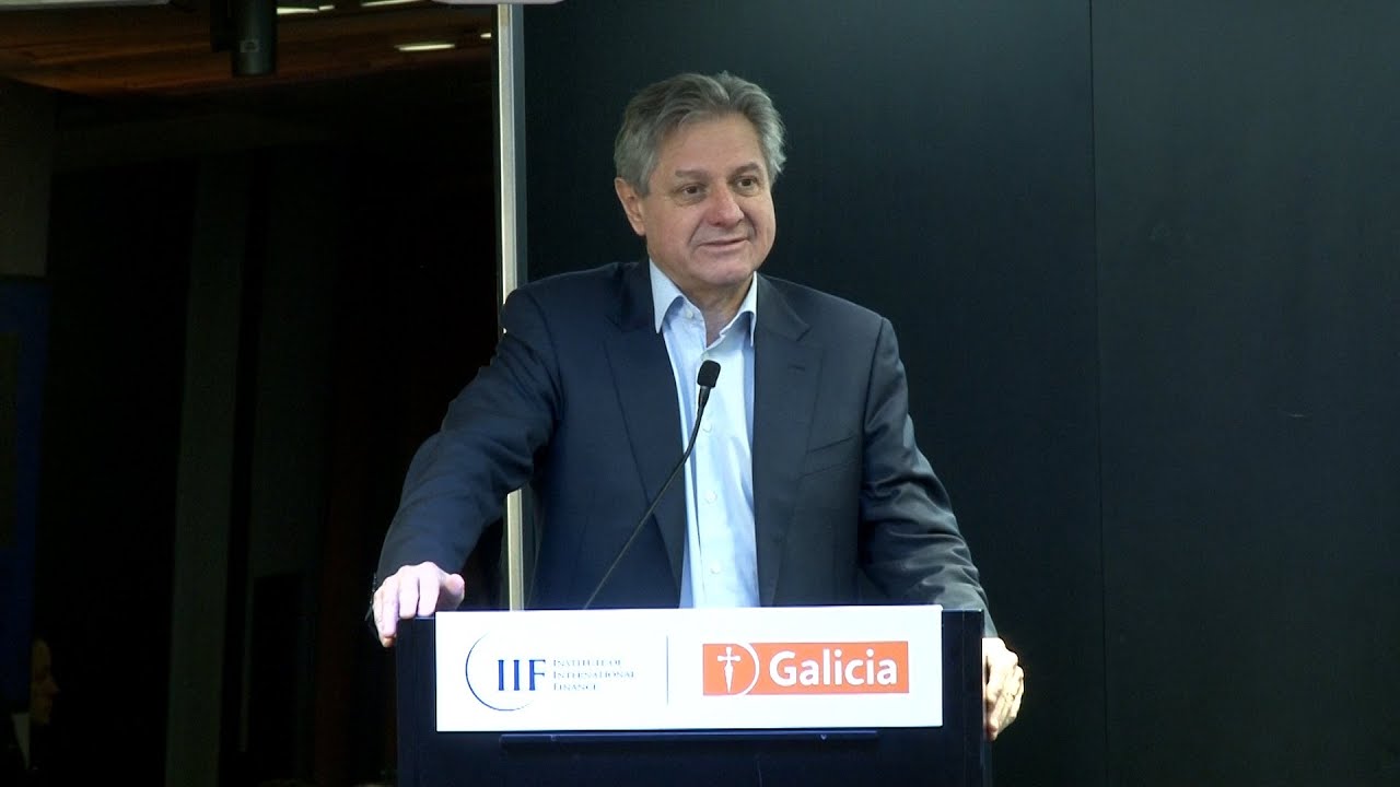 El viceministro de Economía, José Luis Daza, en el IIF Argentina Economic Forum