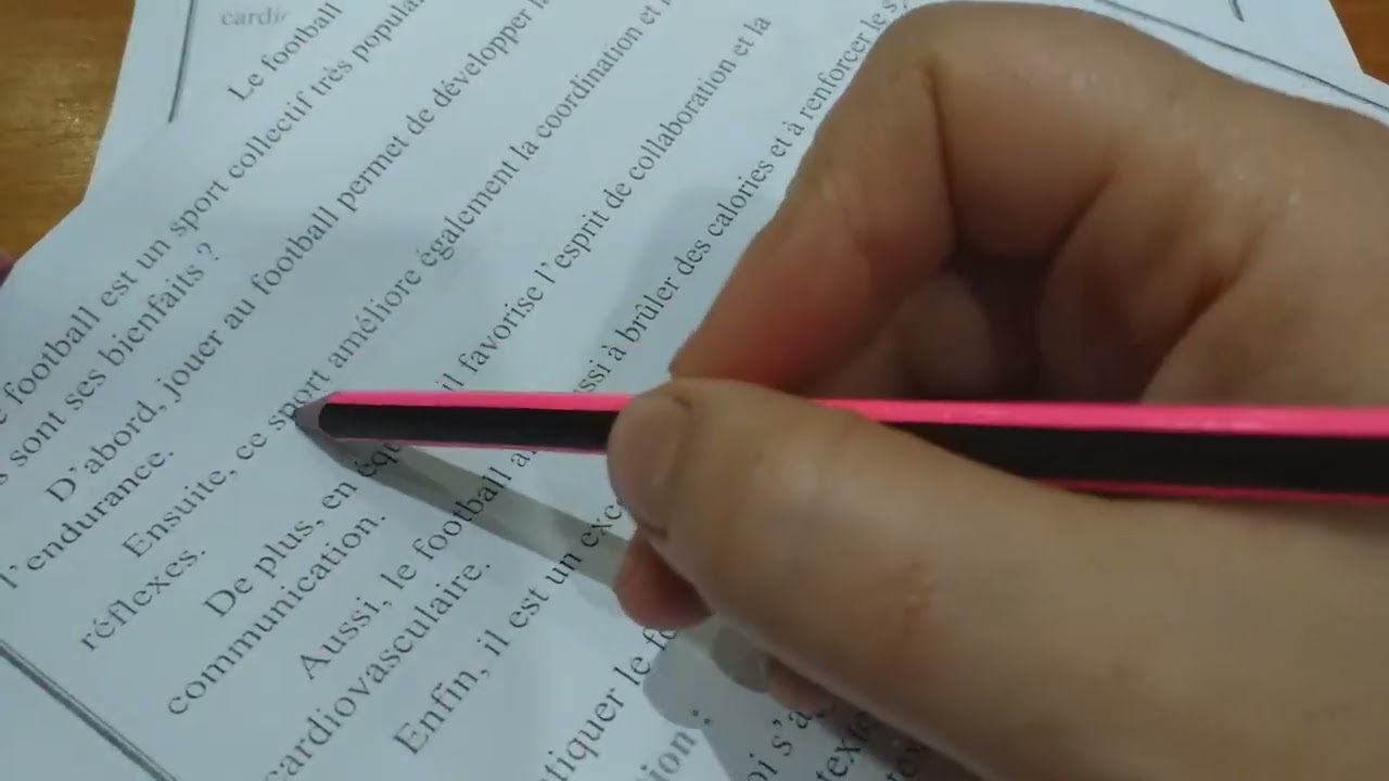 فرض الفصل الثاني لغة فرنسية سنة أولى متوسط modèle numéro 3