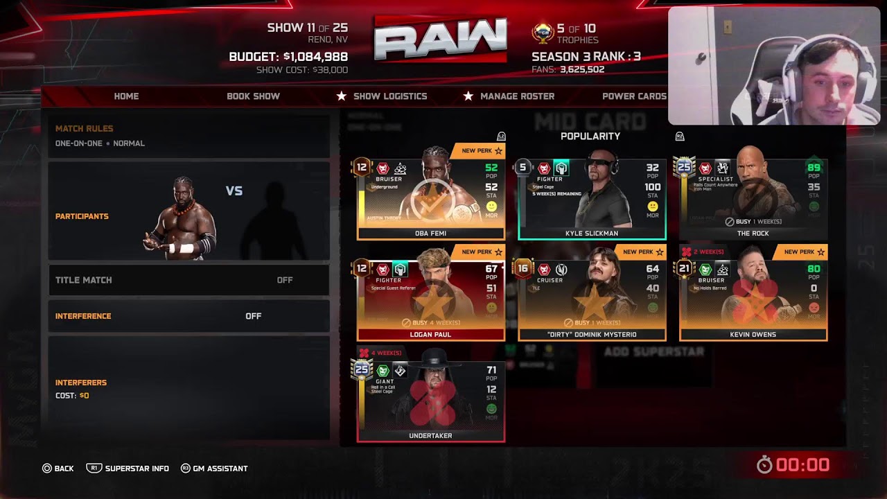 WWE 2k25 LIVE