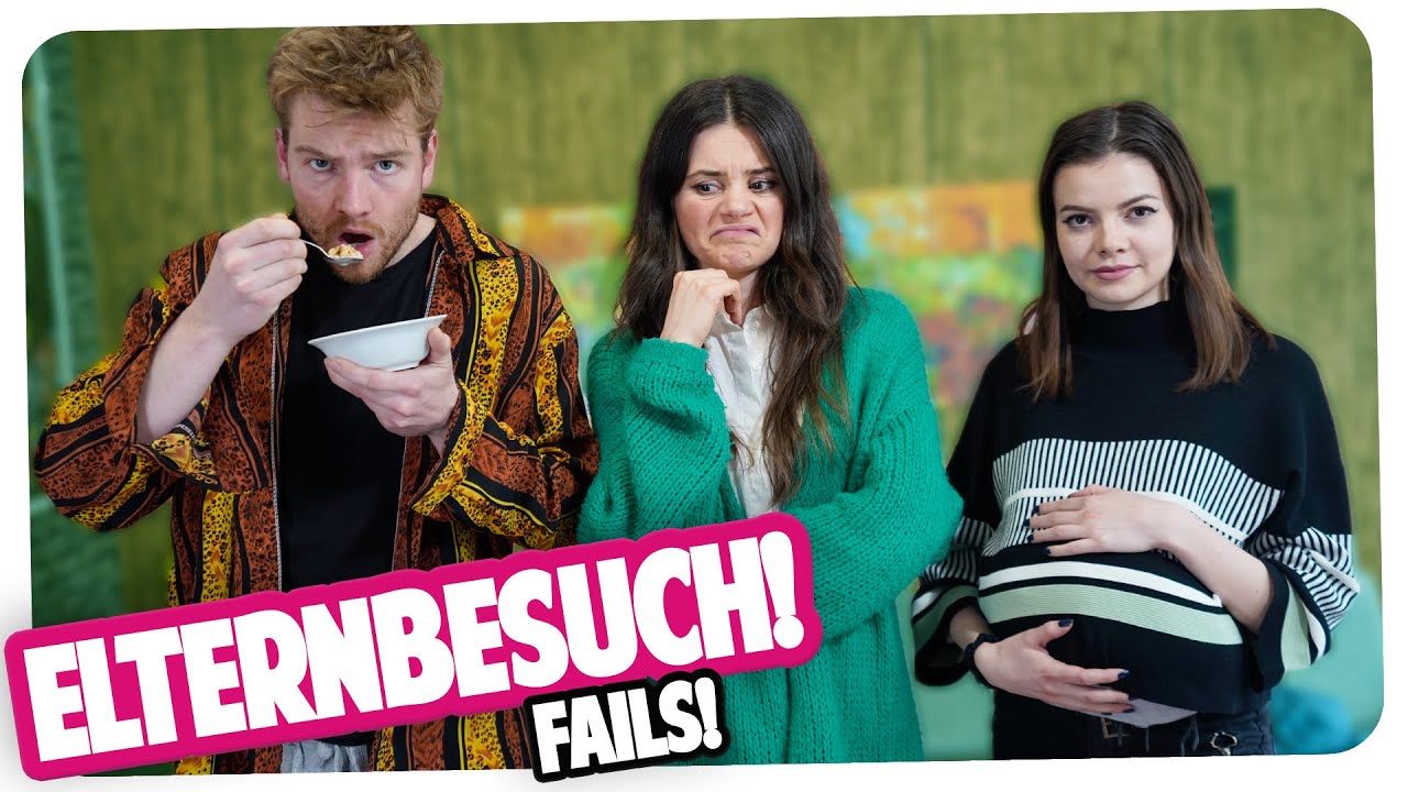 Fails beim Besuch der Eltern! | Impro-Sketch ft. Aaron Koszuta - absurde Soap-Edition #5 | Joyce