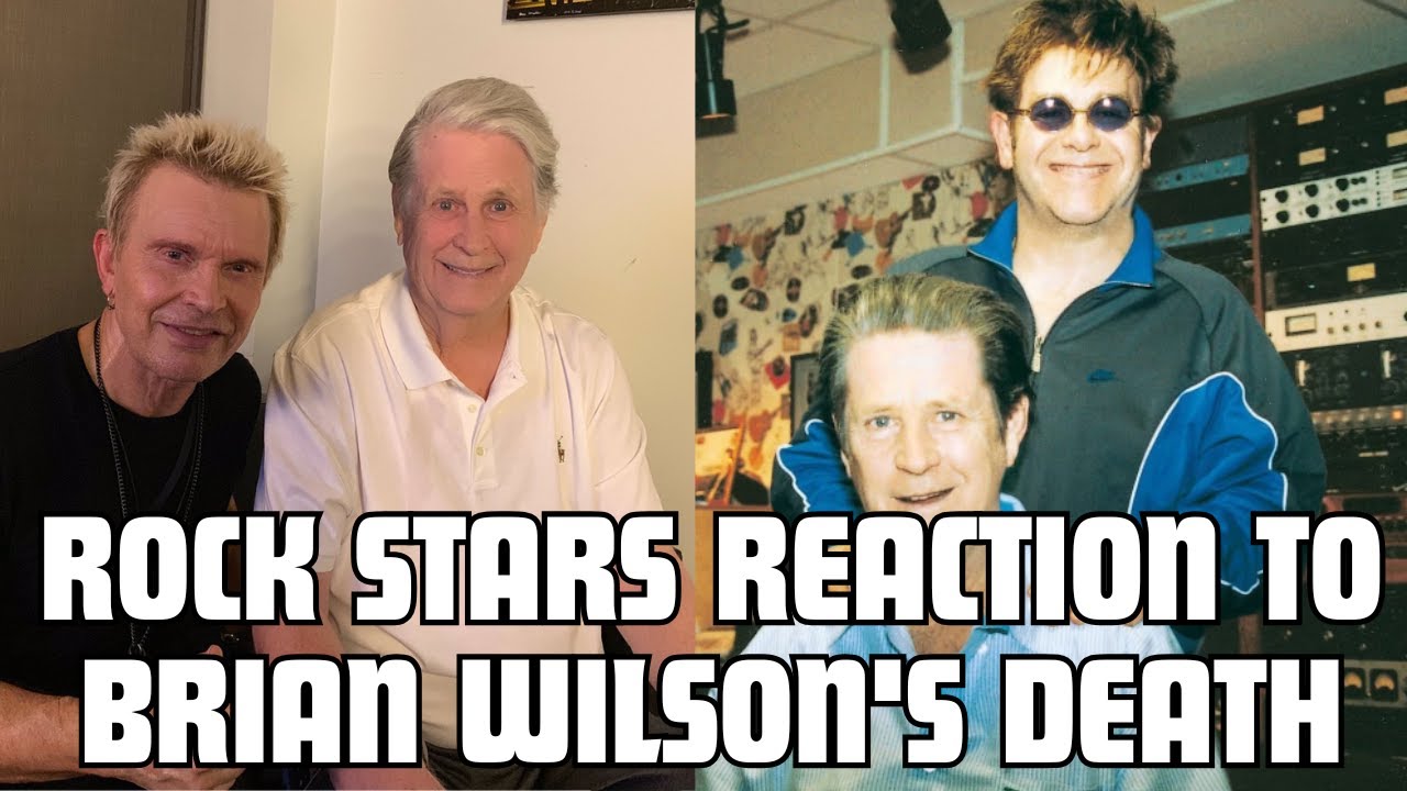 Rock Stars’ reactions to Brian Wilson's death
