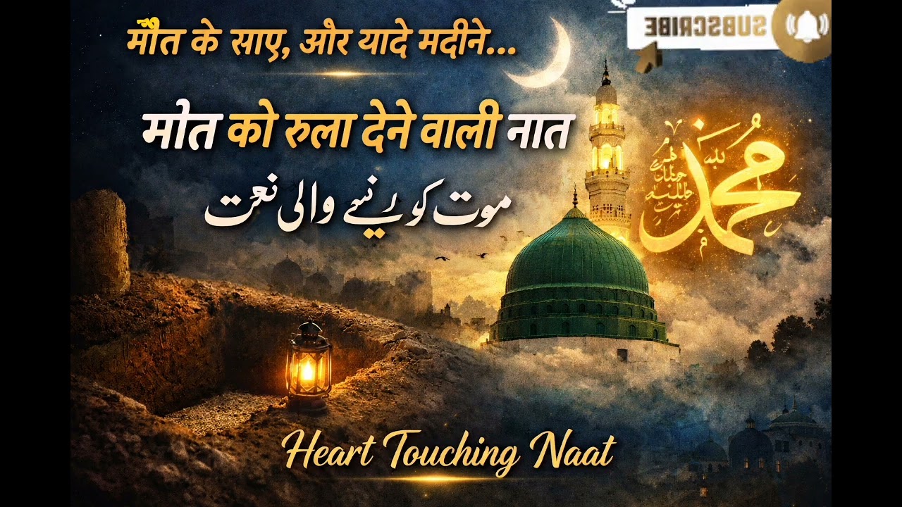 Heart Touching Naat on Death | Ya Rasool Allah ﷺ#viralvideo #video 