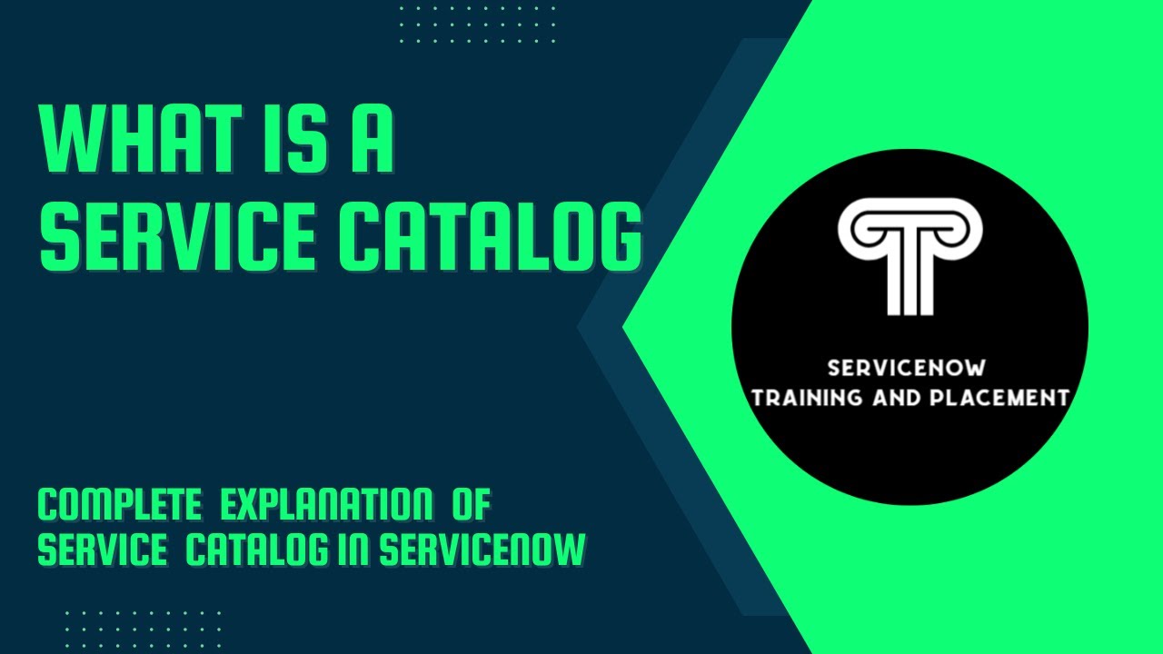Service Catalog Training | Create a Service Catalog from scratch | Flow Designer in Service Catalog