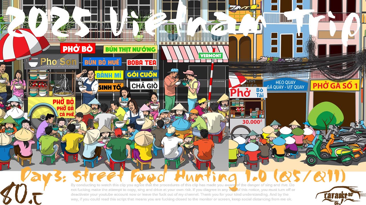 2025 VN Trip Day3: Street Food Hunting P1(Q5&Q11)