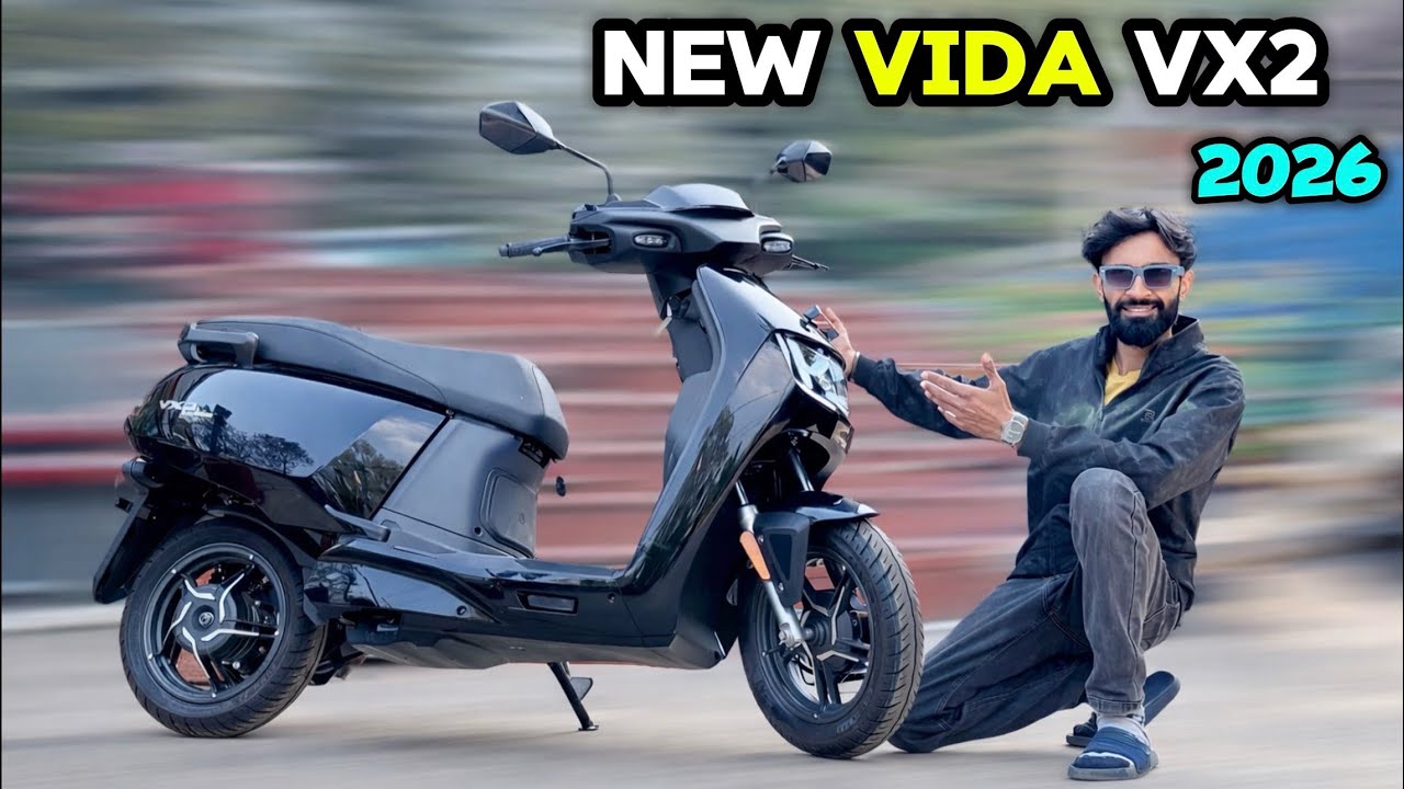 Hero Vida Vx2 Go 3.4Kwh New Model 2026 | New Hero Vida Vx2 Detailed Review 