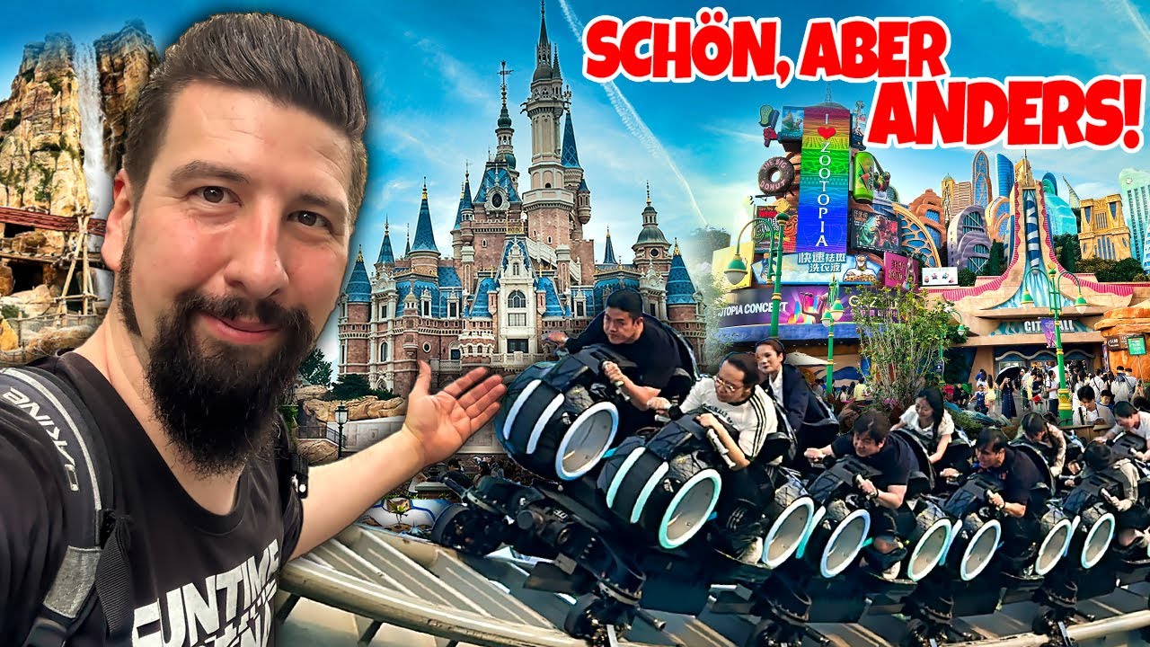 SHANGHAI DISNEYLAND: Anders, aber vertraut! Unser Tag im FREIZEITPARK | MISSION ASIA 2025 | Tag 3