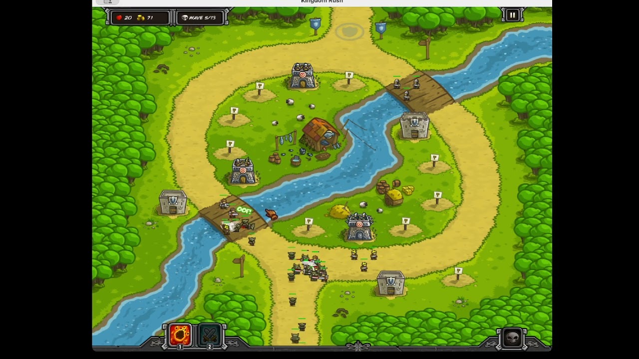 Kingdom Rush Mission 04 Twin River Pass