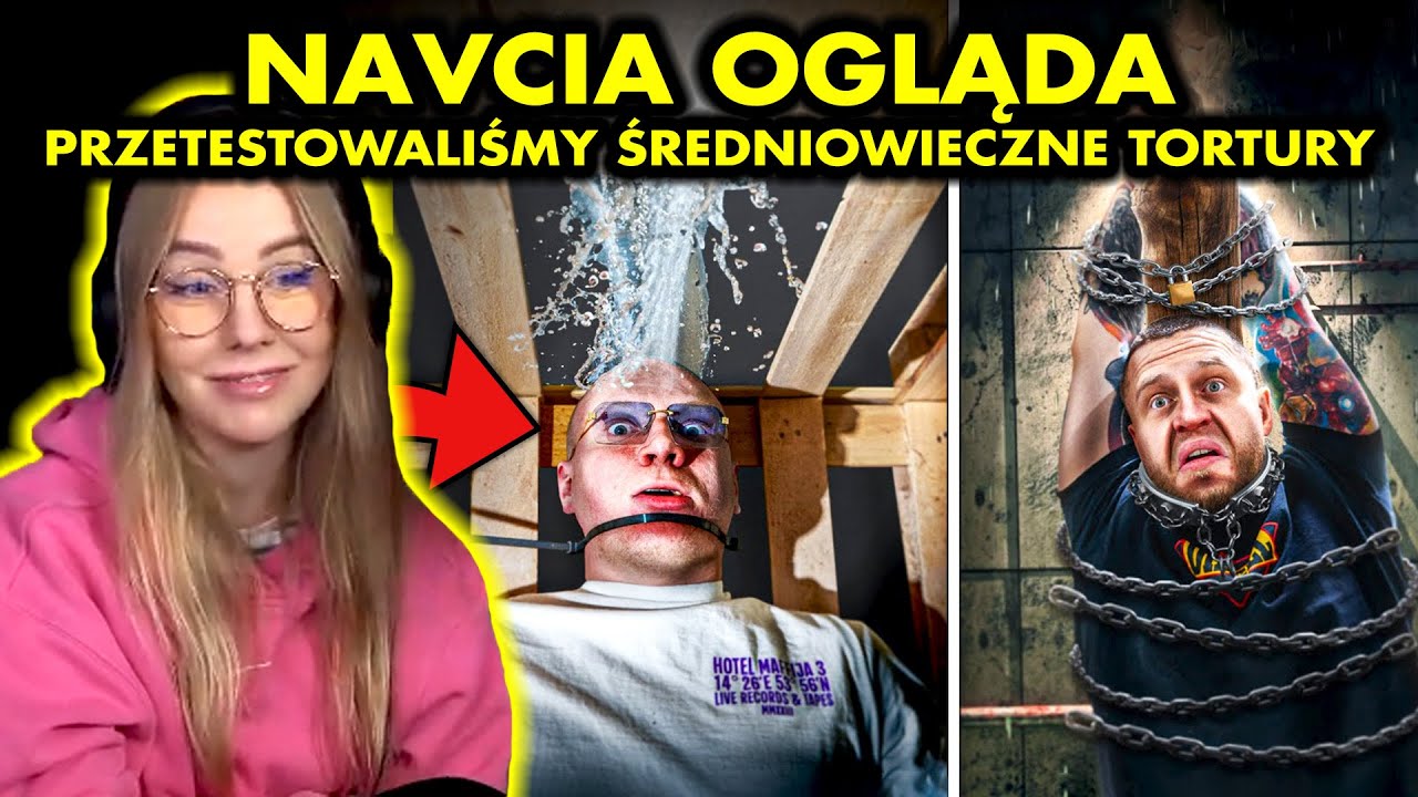 NAVCIA ogląda BUNGEE PRZETESTOWALIŚMY ŚREDNIOWIECZNE TORTURY