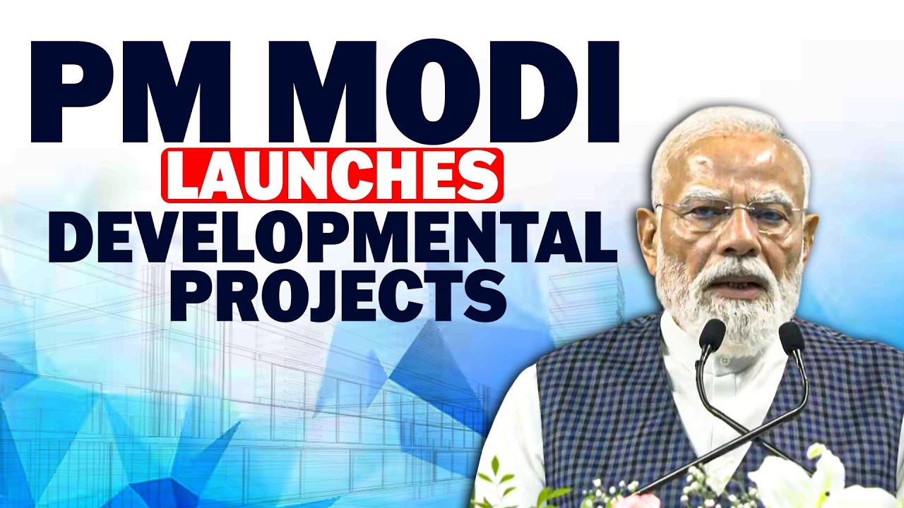LIVE: PM Modi lays foundation of ₹18,800 crore projects in Surat I SPEECH