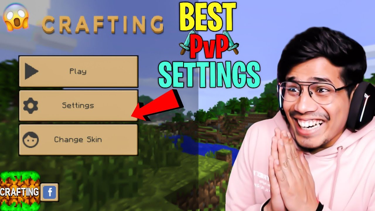 Pro settings for crafting and building || Best PvP Settings for crafting and building