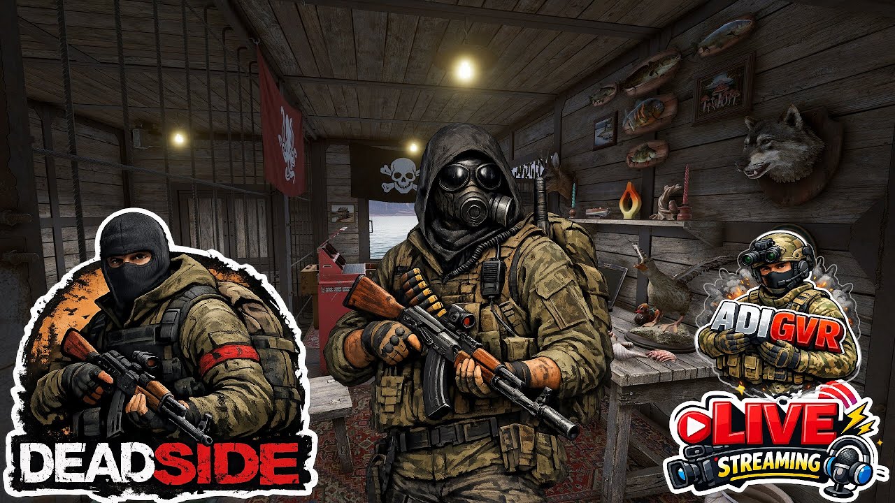 🔴LIVE. DEADSIDE, FACEM BAZA DIN LEMN MASIV!