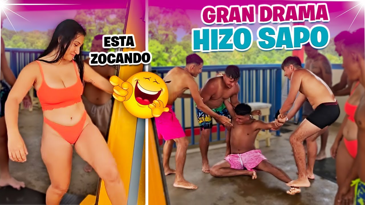 Nadie esperaba esta reacción de Sapo ¿logrará tirarse de la cápsula?