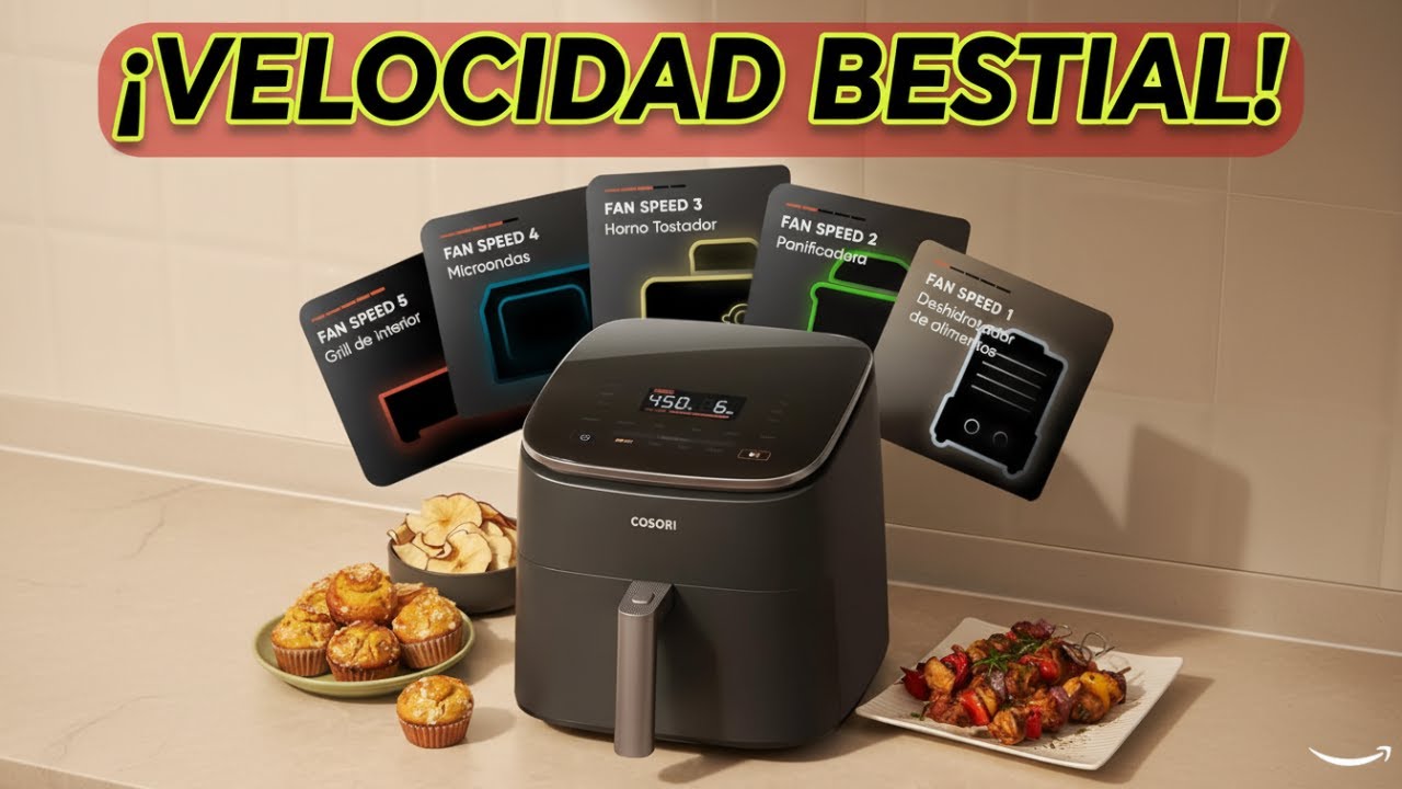 🍟 COSORI Turbo Blaze 6L ⚡ La Freidora Más Rápida y Potente del 2026 🔥