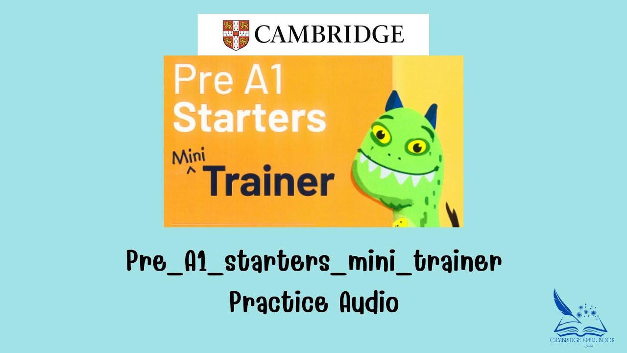 Pre-A1 Mini Trainer Exam Practice | Listening Audio Exercises I Test 1