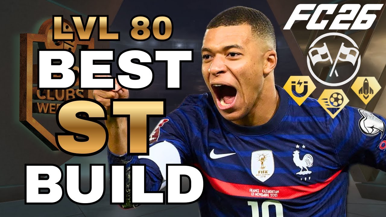 ЛУЧШАЯ СБОРКА НАПАДАЮЩЕГО *МАКСИМАЛЬНЫЙ УРОВЕНЬ 80* | EA FC 26 PRO CLUBS BALLER BUILD