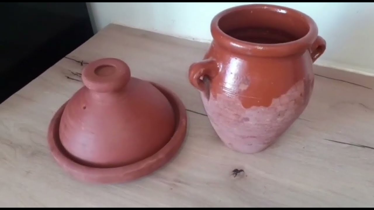 Préparation du tajine et tanjia avant la première utilisation