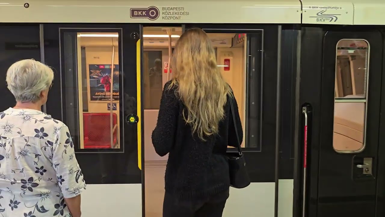 Budapest Metro line M4 full journey from Keleti pályaudvar to Kelenföld Vasútállomás 