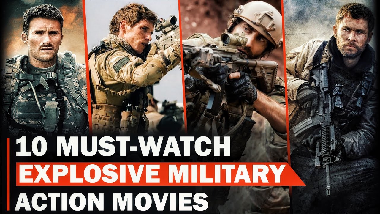 Top 10 Most Explosive MILITARY ACTION MOVIES to Watch Right Now! 2025