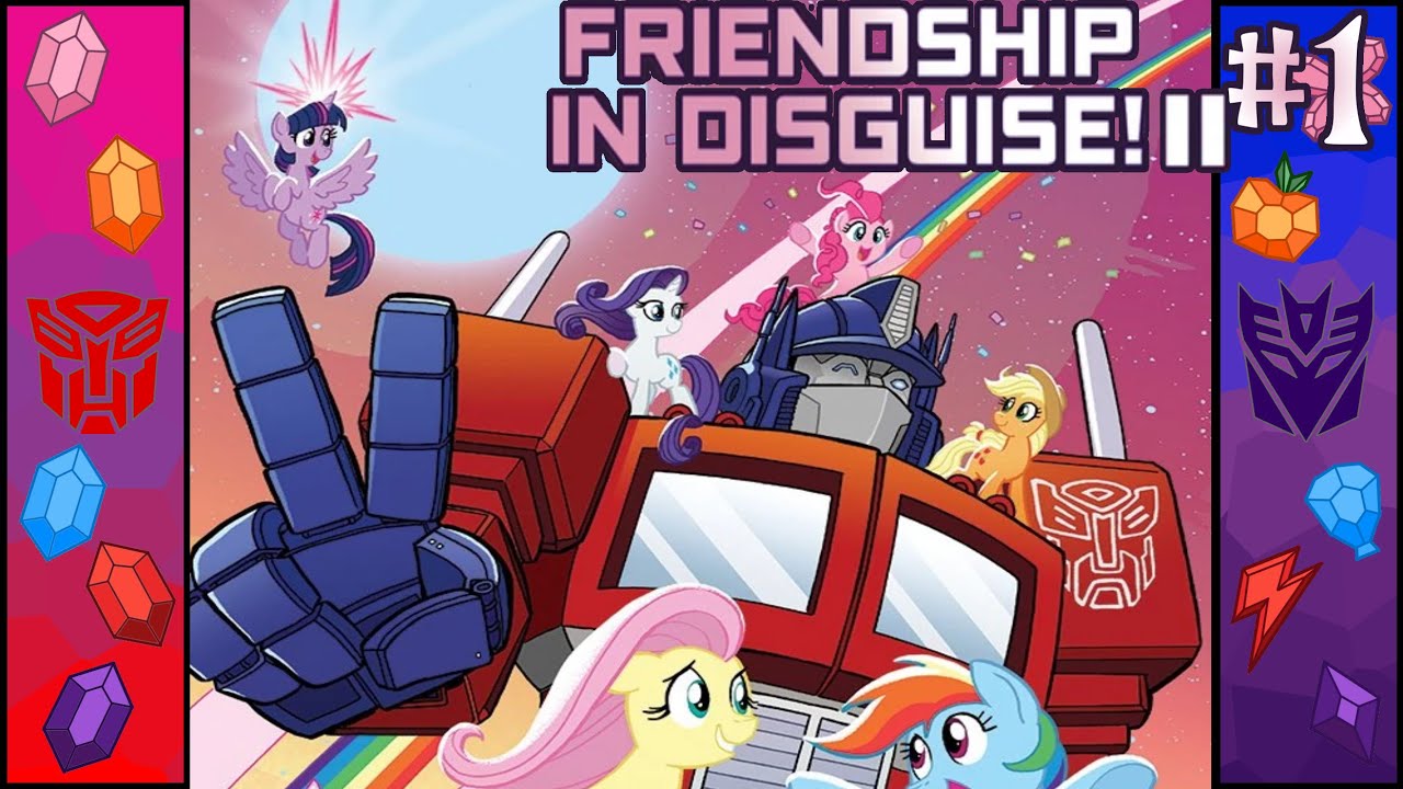 MLP/Transformers 2 #1: The Magic of Cybertron / A Real Mother (comic dub)