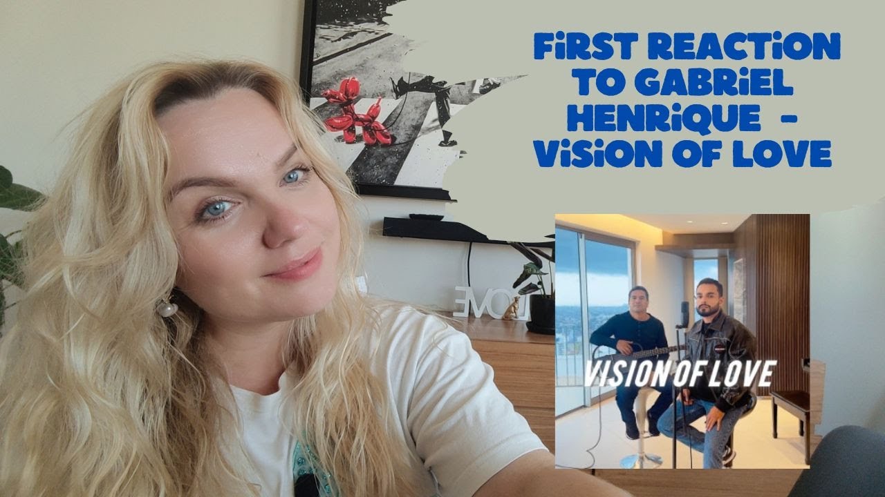 First reaction to Gabriel  Henrique and Vision of Love what an amazing performance????