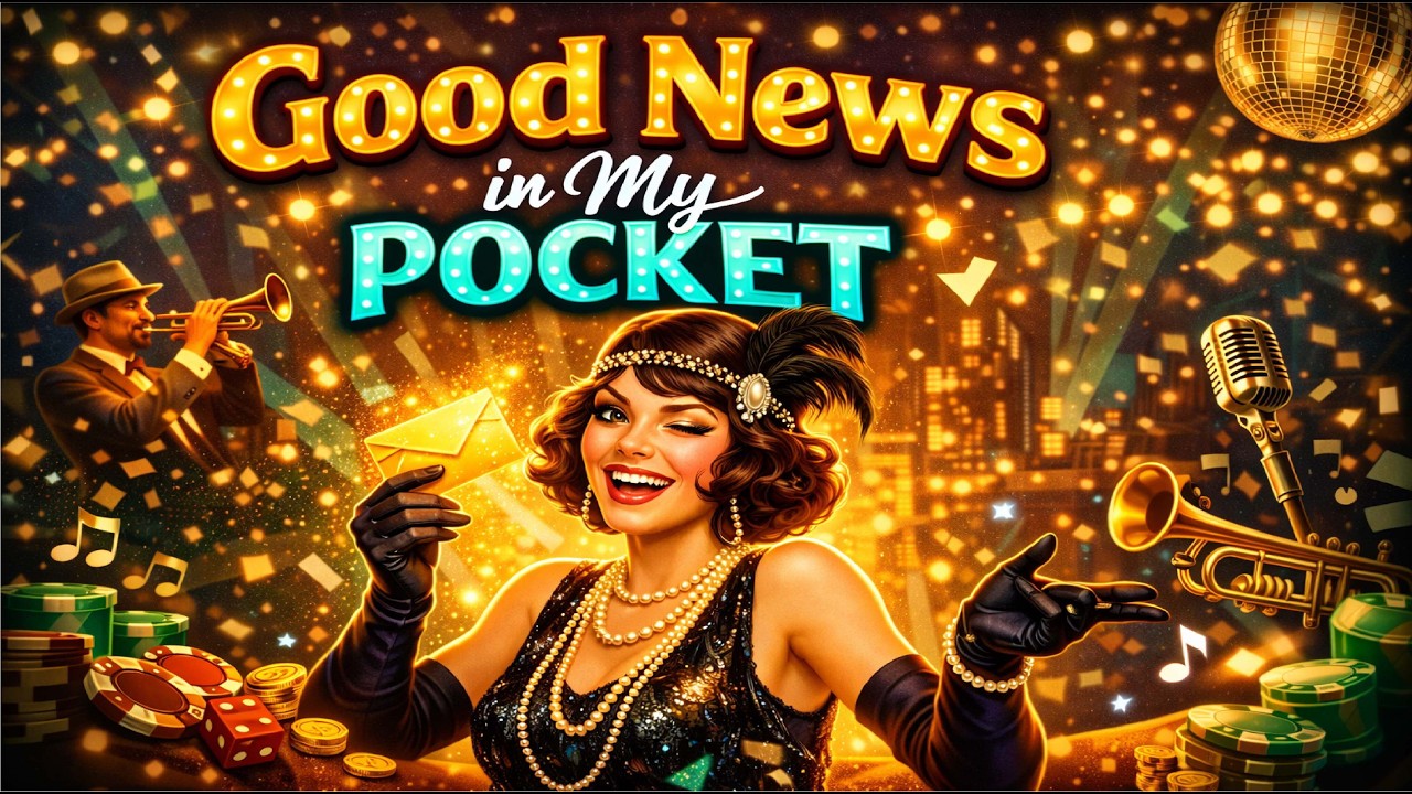 Good News in My Pocket 🎷✨ | Upbeat Electro Swing Dance Anthem