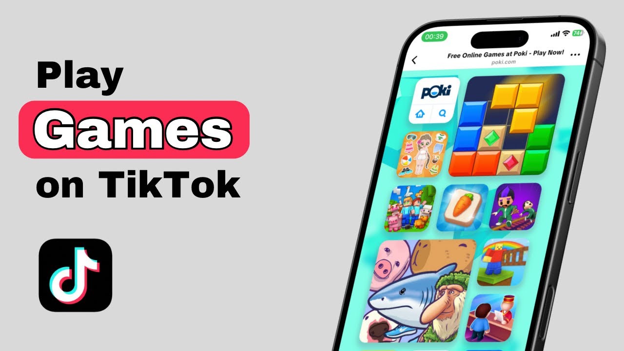 Как играть в ИГРЫ на TikTok [НОВАЯ ФУНКЦИЯ] | Обучающее видео по TikTok