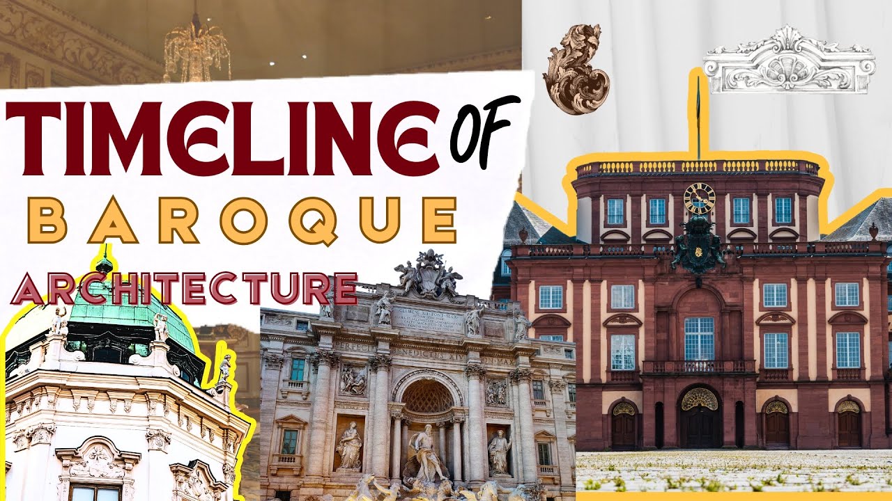 Timeline of Baroque Architecture || World Architecture History