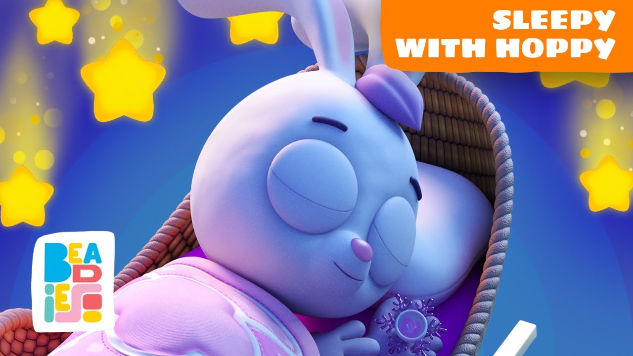 Sleepy sparkles with Hoppy — calm songs for gentle nights | Beadies lullabies