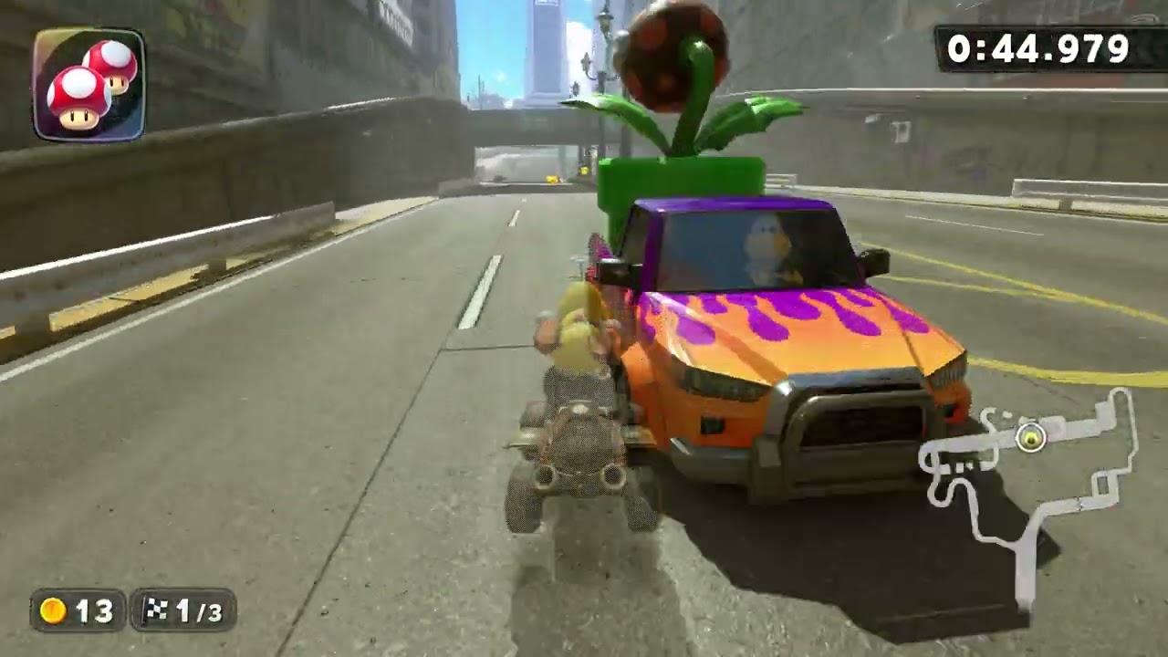 Crown City - 2:04.488 - Pluto 🇺🇸 (Mario Kart World world record)