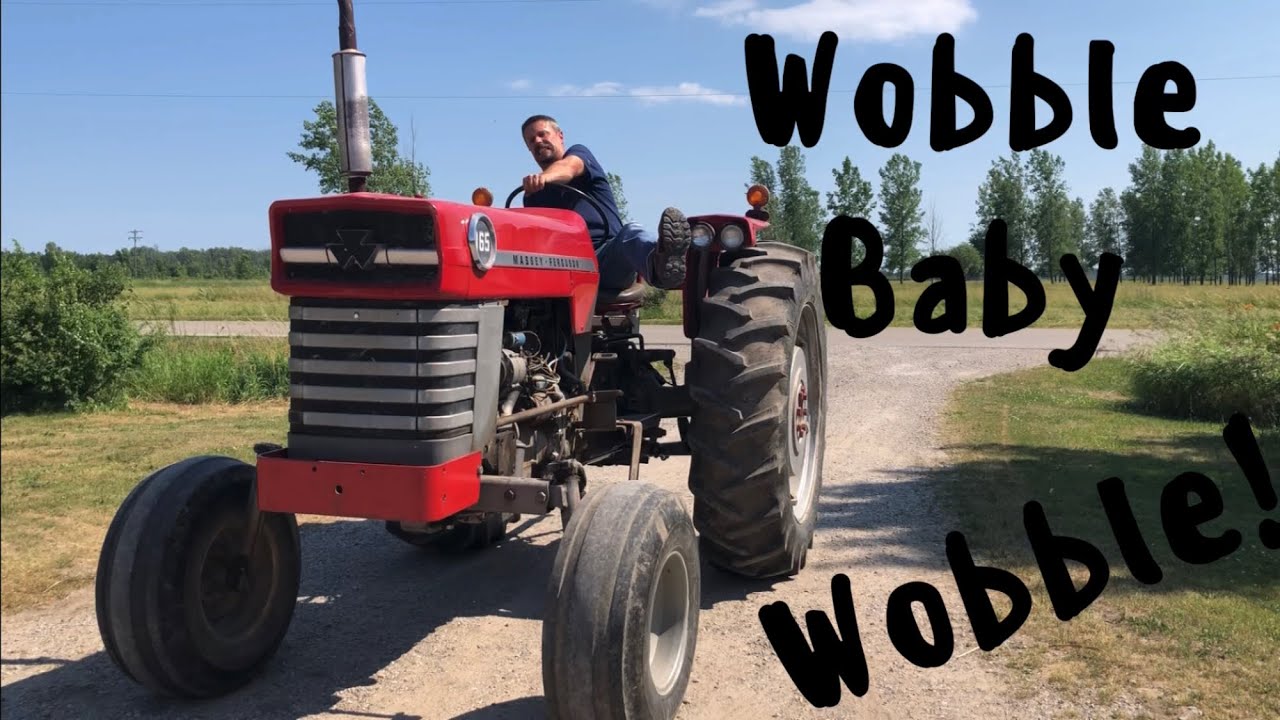 Передняя часть Massey Ferguson 165: Исправление шатания! Стиль JT