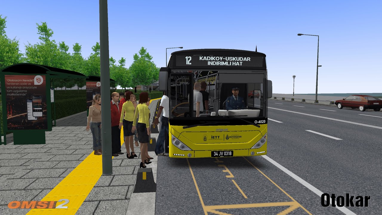 Omsi 2 - Beykoz - 12 Üsküdar marmaray - Kadıköy - Hattı!!!