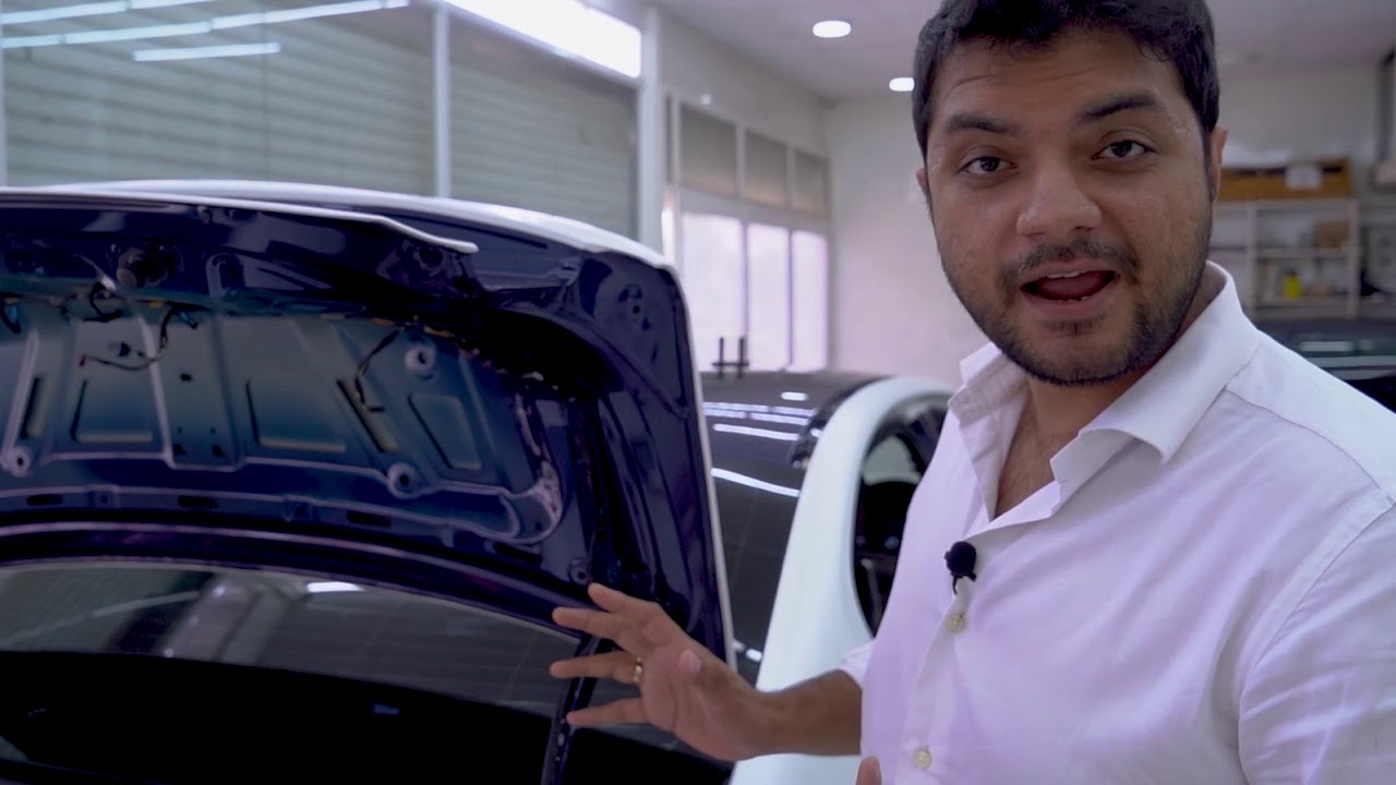 BMW 5 SERIES WRAPPED IN SATIN PEARL WHITE | BEST CAR WRAP STUDIO IN INDIA