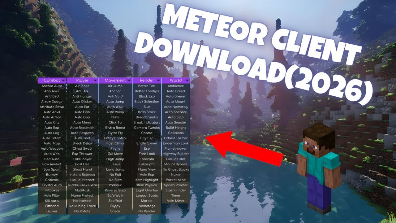 How to Download and Install Meteor Client In Minecraft Java 1.21.11(NEW 2026)