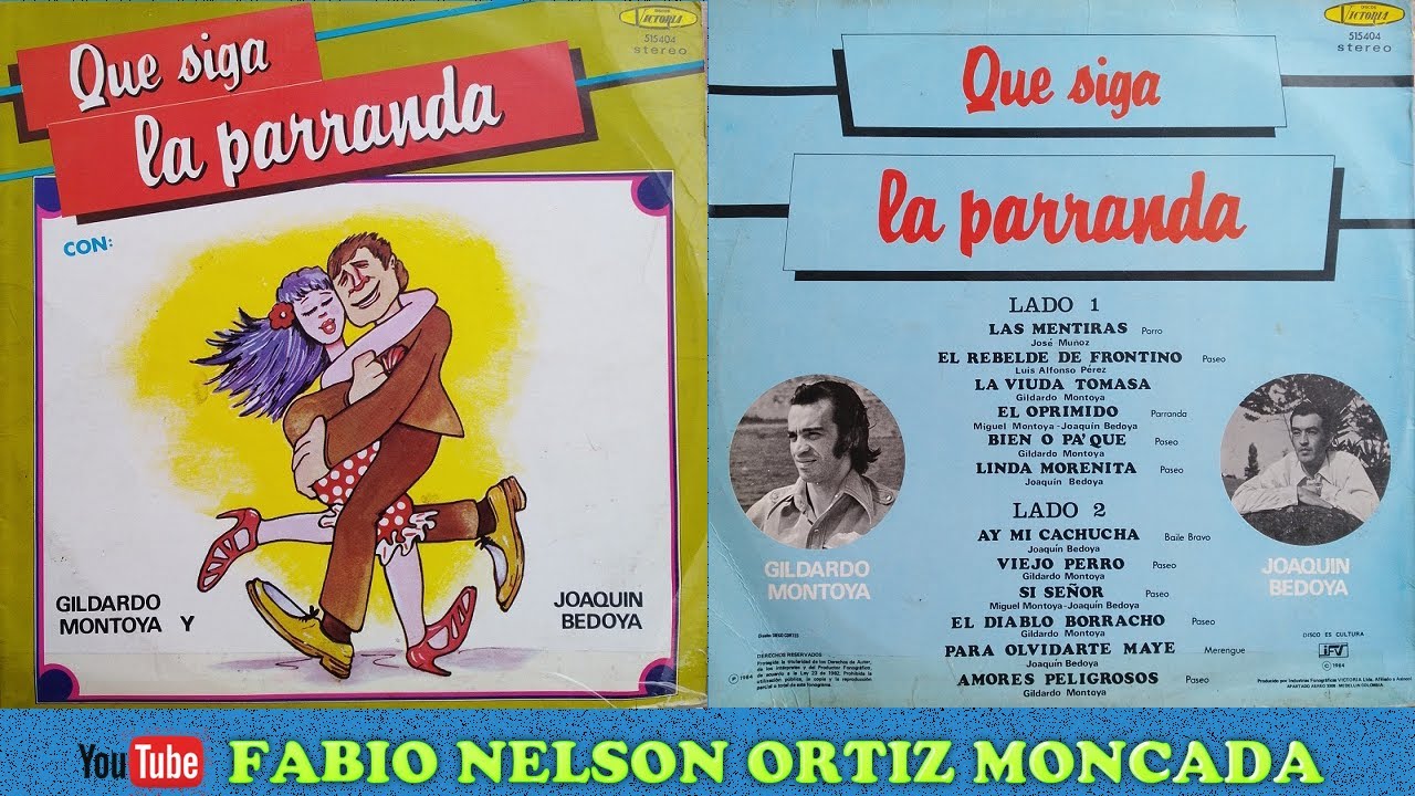 EL OPRIMIDO - JOAQUIN BEDOYA - Parranda (Miguel Montoya - Joquin Bedoya) ℗ 1984