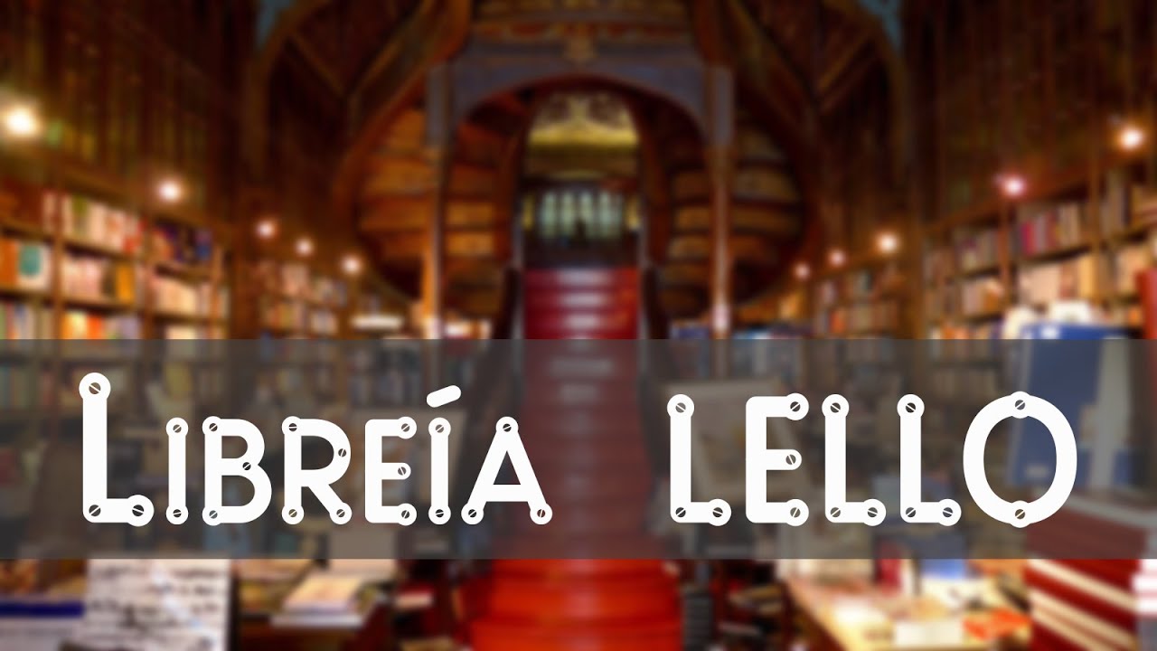 Librería Lello, en el centro histórico de Oporto, Portugal